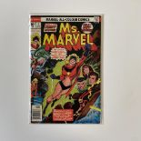 Ms Marvel #1 Marvel Comic 1977. Pence version, First Ms Marvel.