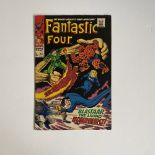 Fantastic Four #63 Marvel Comic, fair condition.