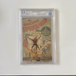 Amazing Spider-Man #1/No 1 CBCS 5.5 Key Marvel Comic 1963 Pence copy. First Spider-man in his own