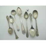 A Collection of Assorted Spoons, including Magnus Aase 'Stavanger' souvenir, decorative S. Kirk &