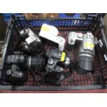 Camera's: Panasonic Lumix, DMC-F230, Fujifilm S5000, S5800, Olympus SP-600 UZ, Samsung. (5)