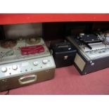 Two Reel to Reel Tape Decks, a Ferragraph Series 7 and a Ferrograph Series 5, with their