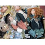 Leonardo Collector Porcelain Dolls, Dolls of distinction, other dolls, etc:- One Tray.