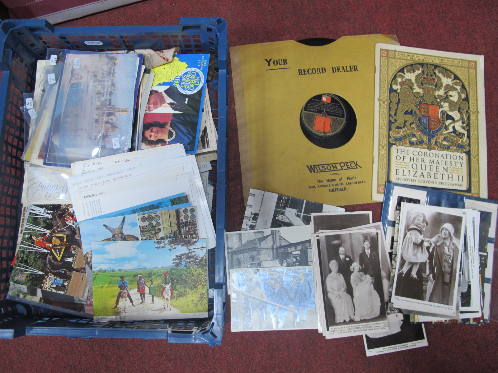 A Quantity of Early/Late XX Century Picture Postcards, to include Royalty many of the Coronation