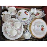 Minton, Royal Albert 'Colleen' and other assorted patterned china:- One Box