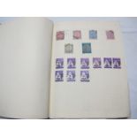 British Commonwealth and World Stamps Early to 1960's, housed in a blue loose leaf album many mint