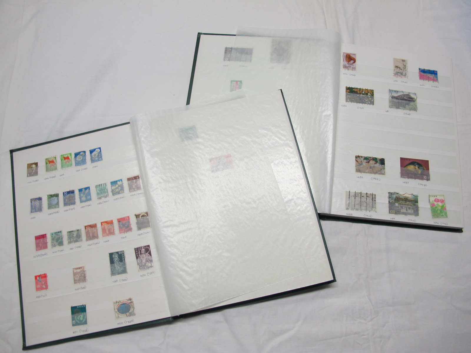 Japan Stamp Collection, modern,, housed in two stock books.