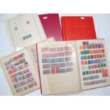 World Stamp Collection, Early to Modern, housed in three stock books, photograph album, and some