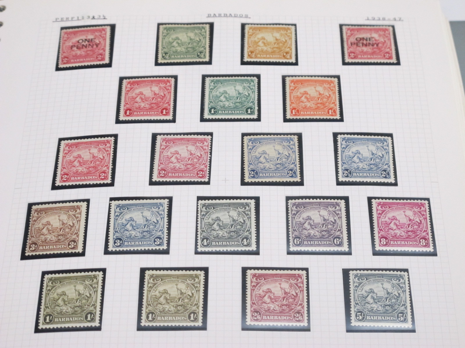 A Collection of King George VI Mint Commonwealth Stamps, mainly definitive sets, including most high - Image 4 of 16