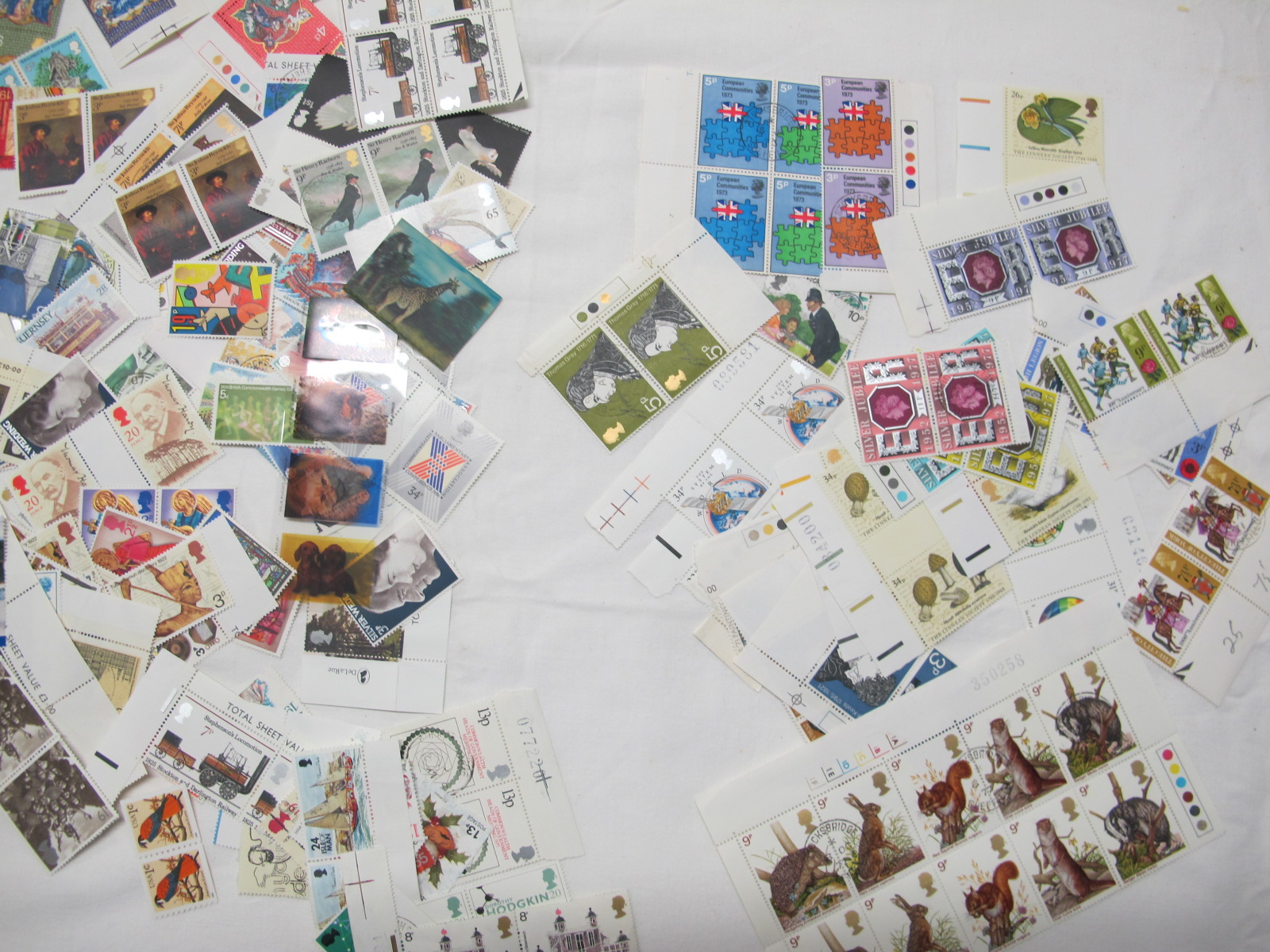 An Accumulation of Mint Decimal G.B Stamps, in packets with a total face value of over £100, also