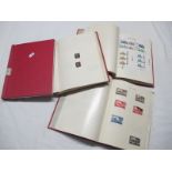 A GB Stamp Collection Mounted in Four Loose Leaf Albums, from QV to QEII early decimal, includes a