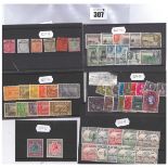 A Small Selection of Mint and Used British Commonwealth Stamps on Stock Cards, includes King