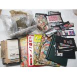 World Stamp Accumulation, consisting of junior albums, mini sheets, loose sheets, etc.