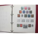 A GB Collection of Stamps From Sparse Queen Victoria to 1976, in a four ring binder, nice