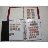 A Large Collection of Stamps from Russia, early to modern housed in two loose leaf binders, includes