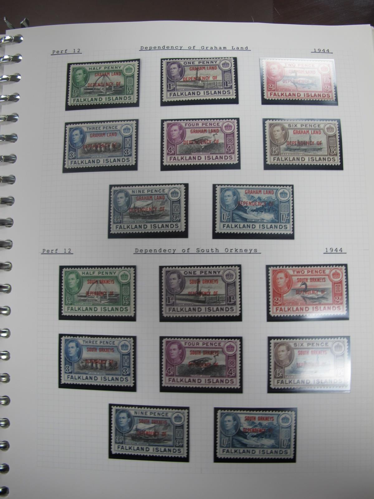 A Collection of King George VI Mint Commonwealth Stamps, mainly definitive sets, including most high - Image 15 of 16