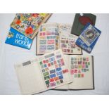 A Worldwide Stamp Collection, early to modern, housed in seven junior albums.