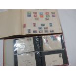An Album of G.B and Commonwealth Stamps of KGVI, includes Coronation Set of 202 Stamps, G.B to