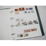 China Stamp Collection, mainly modern, housed in a loose leaf album.