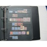 British Postal Agencies, a binder with a selection of mint and used stamps from M.E.F, Cyrenaica,