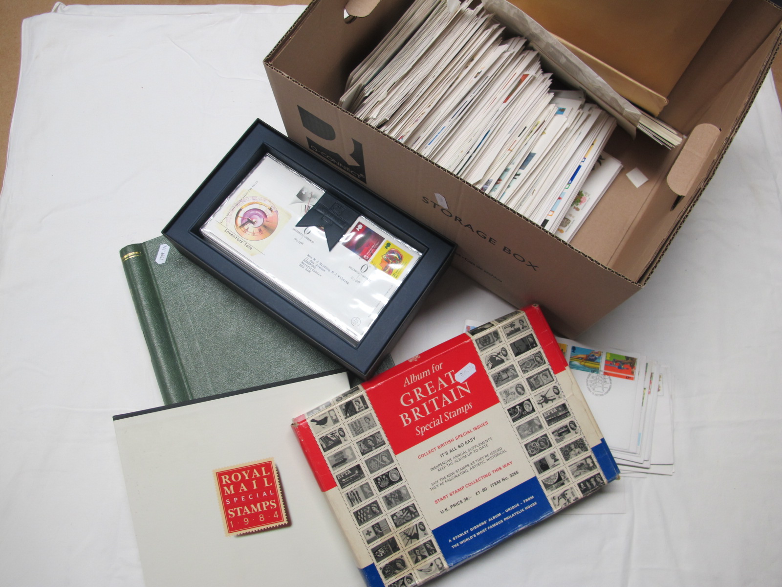 An Accumulation of Modern G.B Stamps, and over two hundred and fifty decimal FDC's (with some