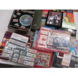 A Large Box of Mint and Used Stamps in Albums, Packet and Loose, includes GB mint and used with £