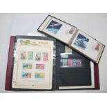 A Collection of Stamps, relating to Space Exploration, housed in two albums.