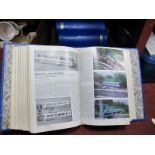 Five Hardback Bound Collections of Railway Modeler Magazine, covering the years 1993, 1997, 1998,