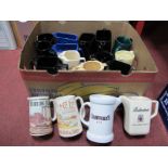 Breweriana - Wade and other advertising water jugs, for Tennents lager, White Horse Whisky, JPS