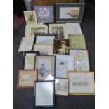 Original Artwork, maps, prints, etc:- One Box