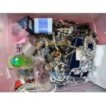 A Mixed Lot of Assorted Costume Jewellery, including bead necklaces, etc :- One Box