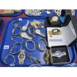 A Collection of Assorted Wristwatches, including Rotary, Sekonda, Avia, etc :- One Tray