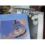 A Collection of Fifty L.P's, by artists including The Christians, Sade, Dire Straits, Style Council,