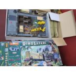 A Hornby "OO" Gauge Dinosafari Electric Train Set, including 0-6-0 locomotive (damaged/broken),