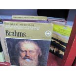 Classical Records The Great Musicians by Fabbri, some in vinyl case plus boxed sets.