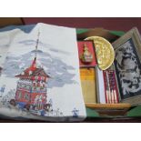 Oriental - Beijing Impressions DVD, Shadowplay paper cutting, chop sticks, pictures, gilt plaque