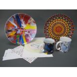 An Interesting Collection of Items Relating to Damien Hirst, to include: An invitation to Romance in