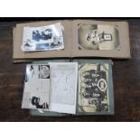 Two Early XX Century Albums of Picture Postcards and Photographs, to include: Sentimental,