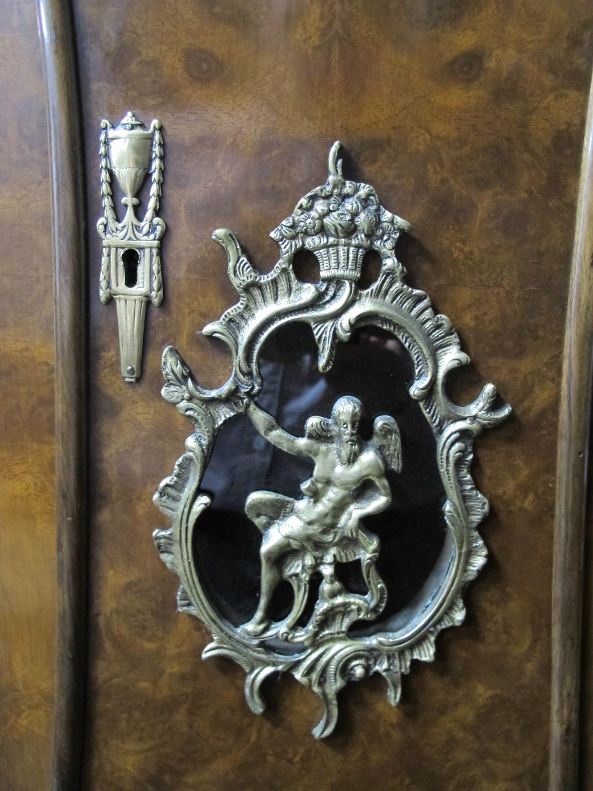 A XIX Century Paulus Bramer of Amsterdam Dutch Walnut Moonface Longcase Clock, the fretwork capped - Image 2 of 14