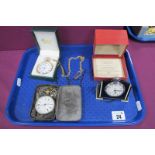 J.G. Graves Sheffield; A Hallmarked Silver Cased Openface Pocket Watch, the signed dial with seconds