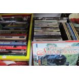 Approximately Sixty Books, Thematics, including Steam Railways, Buses, Transport, WWII, Classic