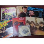 The Beatles 'For Sale' LP YEX 142-6-1-1 , Meat Loaf 'Bat Our Of Hell', Status Quo, Buddy Holly,
