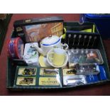 A Collection of Ringtons Tea Memorabilia, including diecast vehicles, teaspoons, breakfast set,