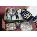 Cased Cutlery, Hors D'oeuvres, Embassy bowl, etc:- One Box