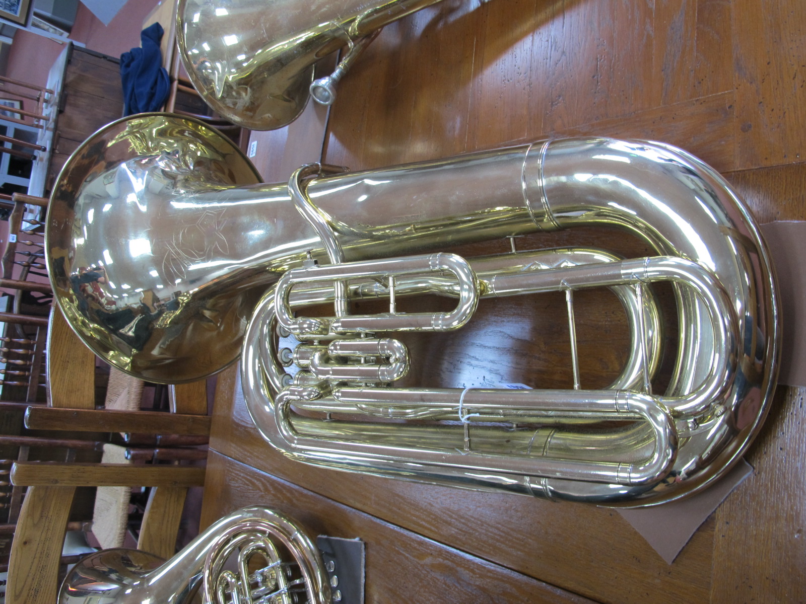 C.G Conn Brass Euphonium.