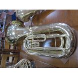 C.G Conn Brass Euphonium.