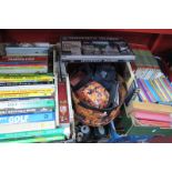 Sheffield Shares. annuals, Rupert, Golf, Ladybird and other books, pens, JVC digital video camera,