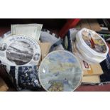 Collectors Plates, to include Normandy Campaign, Pride of The R.A.F, Bombers Raid, Life of