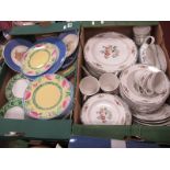 Doulton 'Kingswood' Table China, of approximately sixty-five pieces, Wedgwood 'Sarah's Garden',