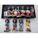 A Collection of Robertson's Jam Figures, mostly band members, signs of wear (10).